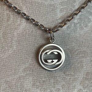 GUCCI GG Sterling Silver Chain 22”